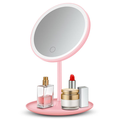View details for Hot-Selling Makeup Mirror Led Light Mirror Portable Three-Color Adjustable Vanity Mirror Desktop Beauty Dormitory Makeup Mirror With Light Hot-Selling Makeup Mirror Led Light Mirror Portable Three-Color Adjustable Vanity Mirror Desktop Be
