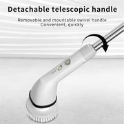 View details for 7 In 1 Wireless Electric Cleaning Brush Multifunctional Adjustable Handled Cleaning Brush For Kitchen Bathroom Fish Tank 7 In 1 Wireless Electric Cleaning Brush Multifunctional Adjustable Handled Cleaning Brush For Kitchen Bathroom Fish T