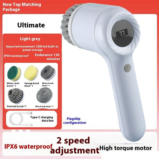 View details for Electric Cleaning Brush Multi-functional Kitchen Dishwashing Household Electric Cleaning Brush Multi-functional Kitchen Dishwashing Household