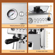 View details for Italian Coffee Machine Fully Automatic Household Freshly Ground Concentrate Italian Coffee Machine Fully Automatic Household Freshly Ground Concentrate