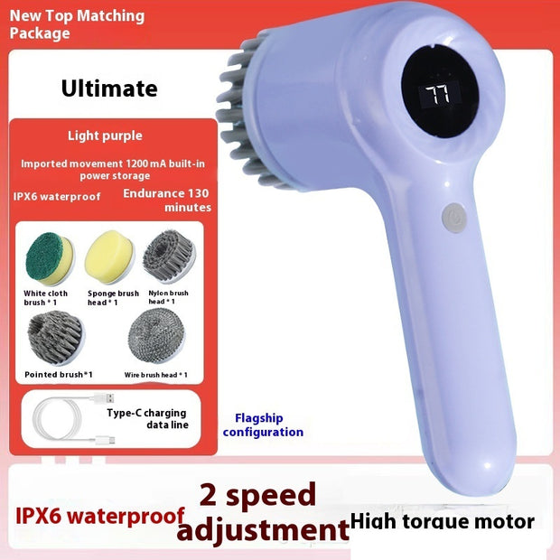 View details for Electric Cleaning Brush Multi-functional Kitchen Dishwashing Household Electric Cleaning Brush Multi-functional Kitchen Dishwashing Household