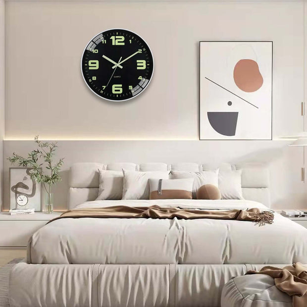 View details for Tempered Glass Clock Living Room Wall Clock Bedroom Wall Clocks Tempered Glass Clock Living Room Wall Clock Bedroom Wall Clocks