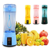 View details for Portable Electric Fruit Juicer Wireless USB Rechargeable Mini Mixer Multifunction Summer Smoothie Blender Machine Kitchen Supplies Portable Electric Fruit Juicer Wireless USB Rechargeable Mini Mixer Multifunction Summer Smoothie Blender M