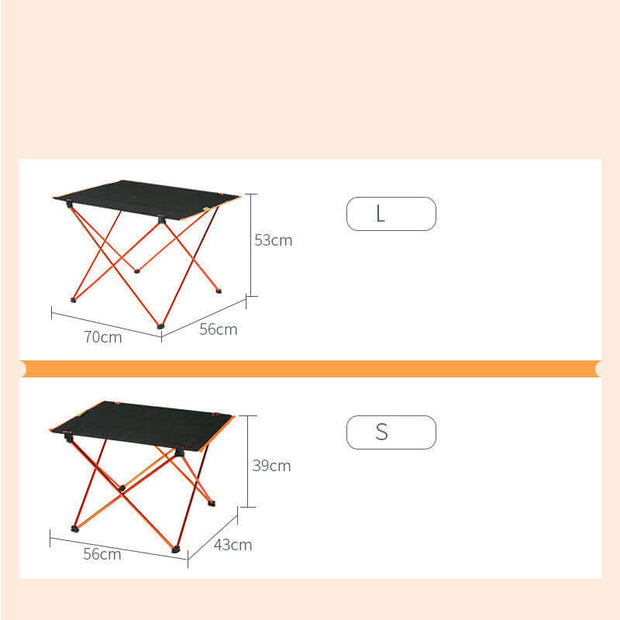 View details for Folding Tables And Chairs Aluminum Alloy Portable Folding Tables And Chairs Aluminum Alloy Portable