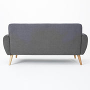 Dark Gray Fabric Couch - Stylish & Comfortable