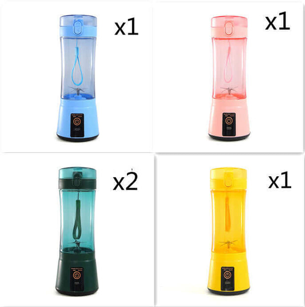 View details for Portable Electric Fruit Juicer Wireless USB Rechargeable Mini Mixer Multifunction Summer Smoothie Blender Machine Kitchen Supplies Portable Electric Fruit Juicer Wireless USB Rechargeable Mini Mixer Multifunction Summer Smoothie Blender M