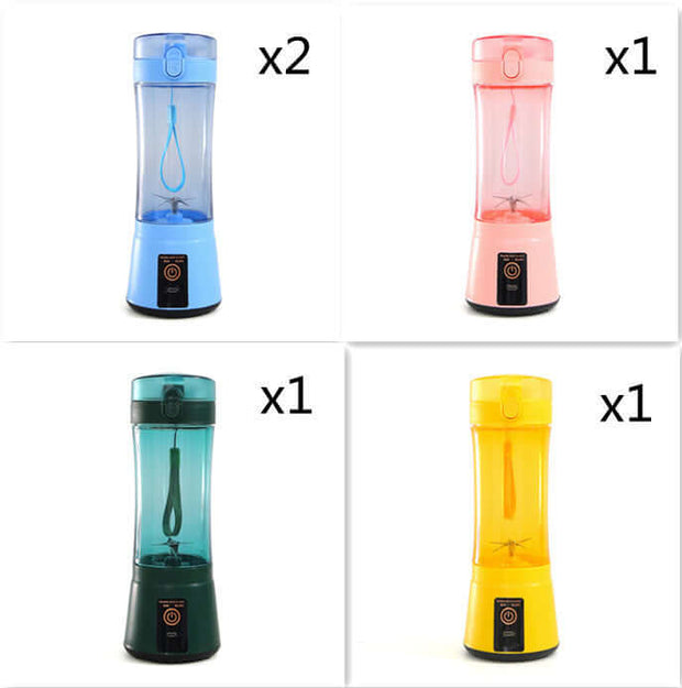 View details for Portable Electric Fruit Juicer Wireless USB Rechargeable Mini Mixer Multifunction Summer Smoothie Blender Machine Kitchen Supplies Portable Electric Fruit Juicer Wireless USB Rechargeable Mini Mixer Multifunction Summer Smoothie Blender M