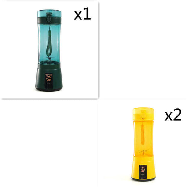 View details for Portable Electric Fruit Juicer Wireless USB Rechargeable Mini Mixer Multifunction Summer Smoothie Blender Machine Kitchen Supplies Portable Electric Fruit Juicer Wireless USB Rechargeable Mini Mixer Multifunction Summer Smoothie Blender M