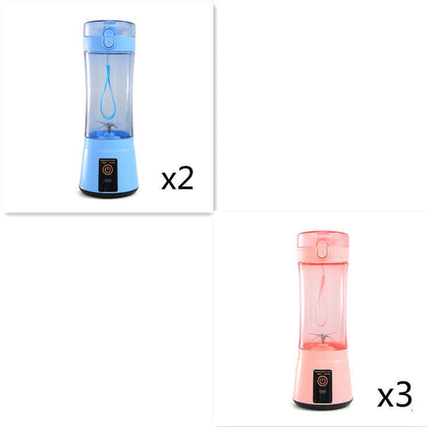 View details for Portable Electric Fruit Juicer Wireless USB Rechargeable Mini Mixer Multifunction Summer Smoothie Blender Machine Kitchen Supplies Portable Electric Fruit Juicer Wireless USB Rechargeable Mini Mixer Multifunction Summer Smoothie Blender M