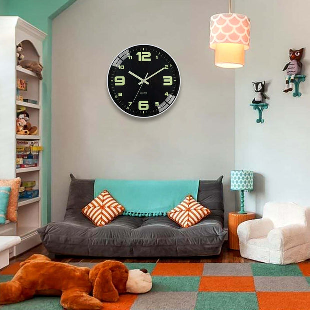 View details for Tempered Glass Clock Living Room Wall Clock Bedroom Wall Clocks Tempered Glass Clock Living Room Wall Clock Bedroom Wall Clocks